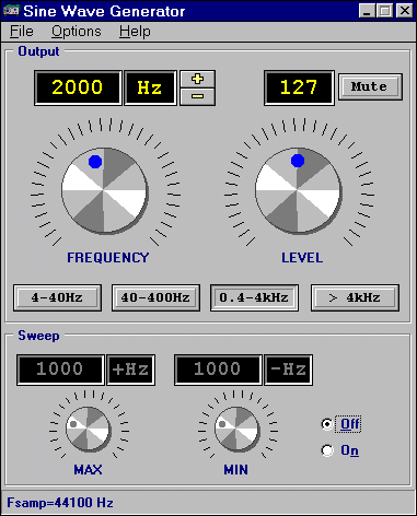 Sine Wave Generator